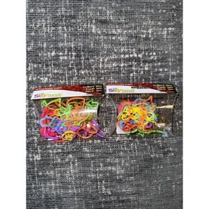 Silly Bandz Elastic Bracelet Holiday Shapes, 24 Count, Lot of 2 New In Package